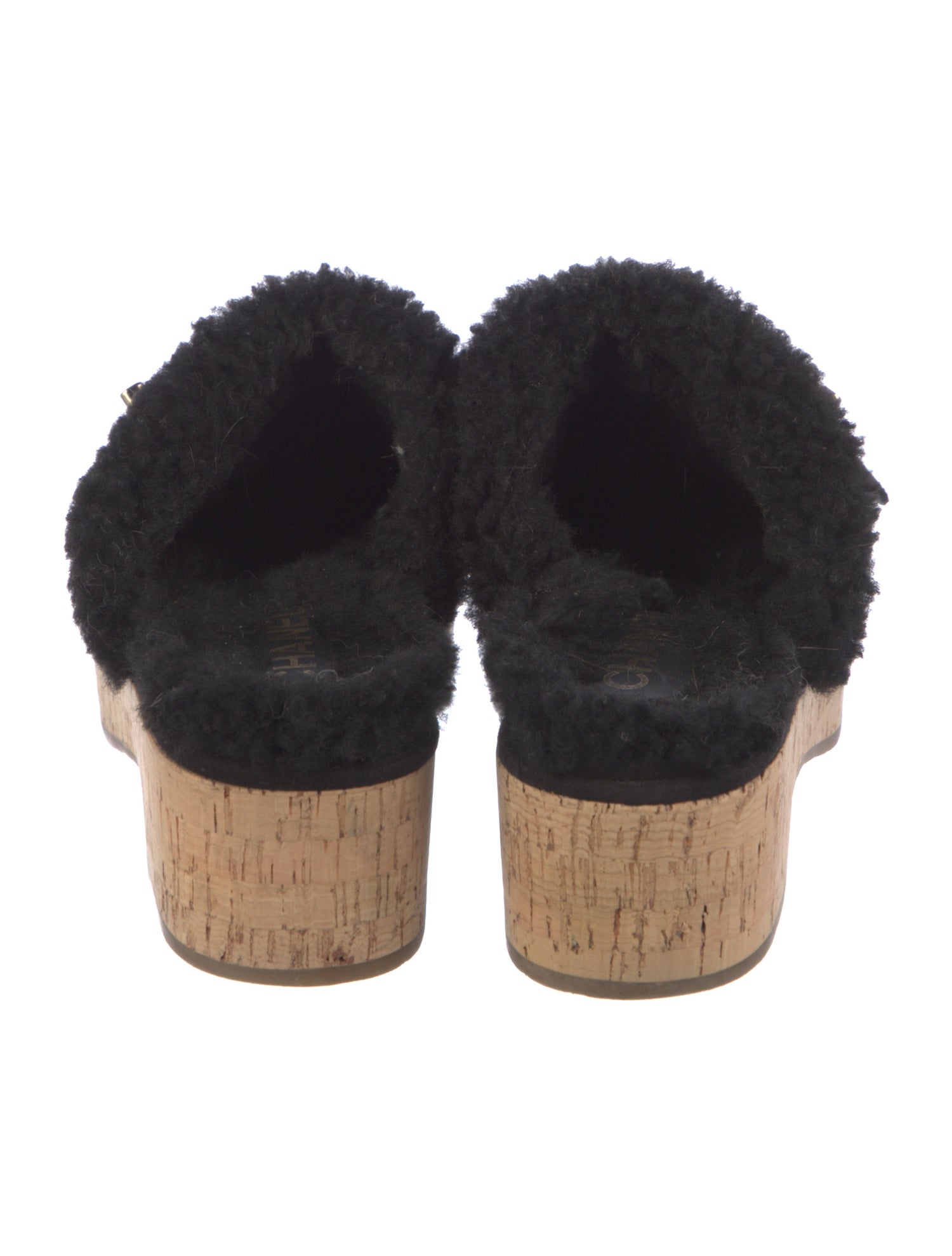 Chanel 2021 Interlocking CC Logo Slippers